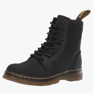 Black Kids Dr Marten’s Combs Lace-Up Boot